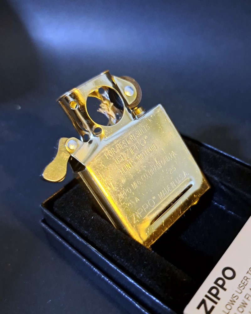 Zippo Lighter Pipe Insert | Brass | Authentic and New