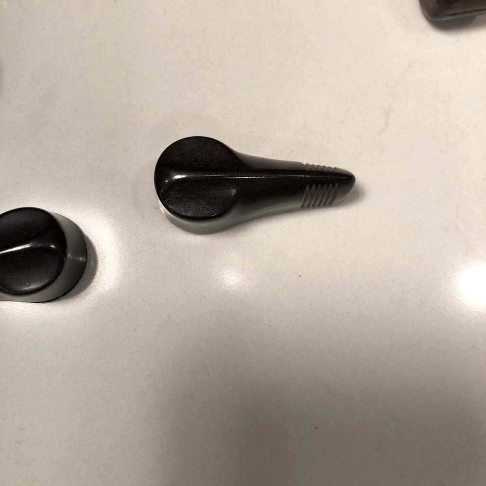 Eicor 115 knobs set Tape Recorder Parts Original Vintage Bakelite