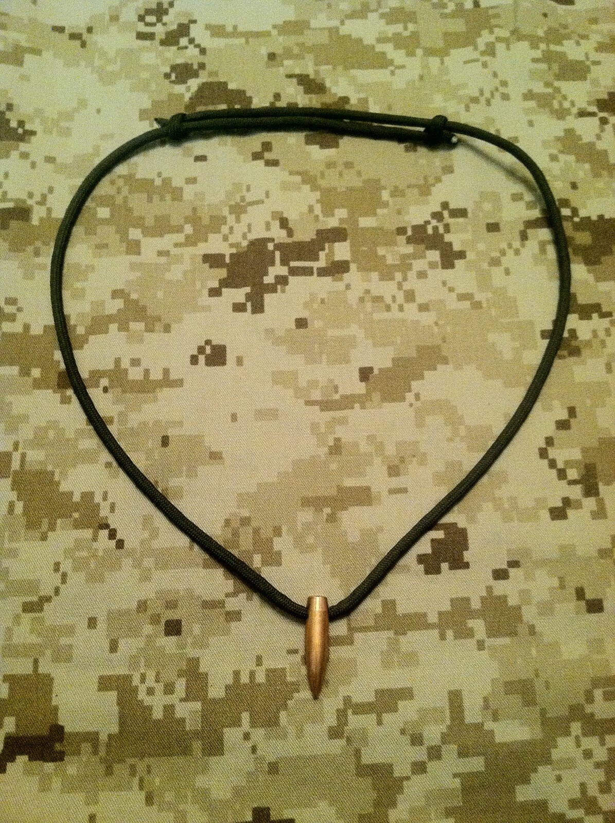 USMC SNIPER HOG TOOTH MOS 0317 / 8541 OD GREEN PARACORD