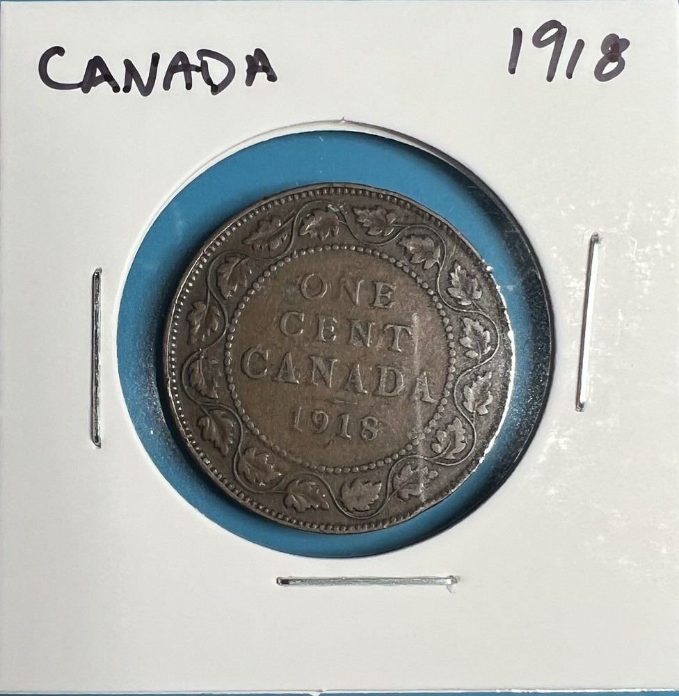 1918 Canada Large Cent **Nice Coin** 1 Cent