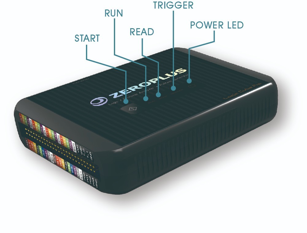 Zeroplus Logic Analyzer LAP-C Pro 32256M: 8Gbit Memory Size & 2GHz Sample Rate
