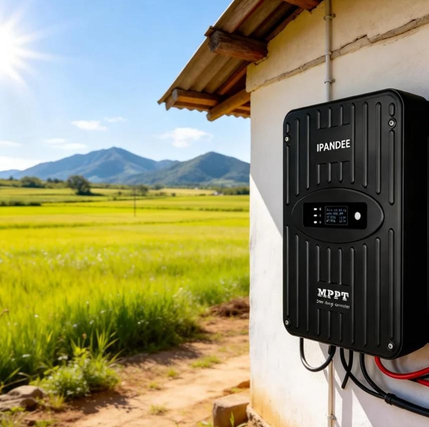 60A MPPT Solar Charge Controller 12V/24V Auto LCD Battery Regulator Parallel US