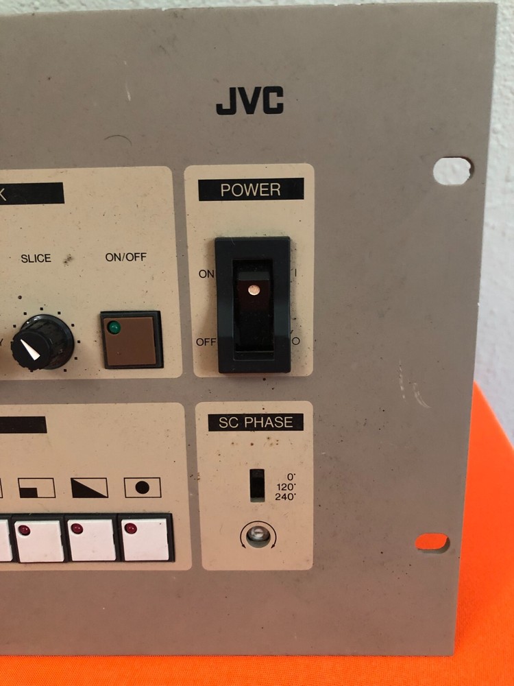 JVC KM-1200 Color Special Effects Generator / POWERS UP / UNTESTED