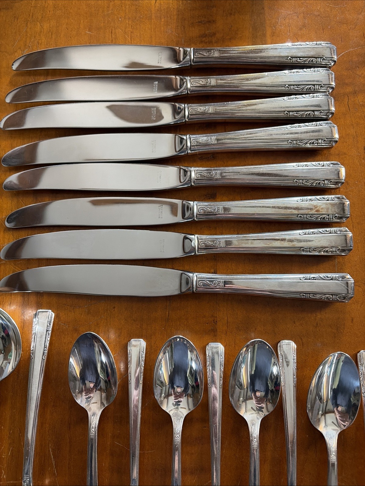 Harmony House Wallace XXXX Quadruple SilverPlate “Personality” 65 Pieces Nice