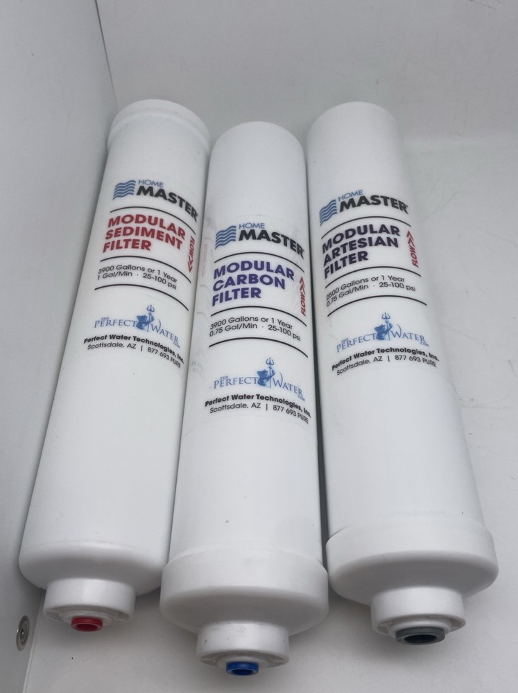 Home Master ISetTMA8 Artesian And HydroGardener Replacement Water Filter Set
