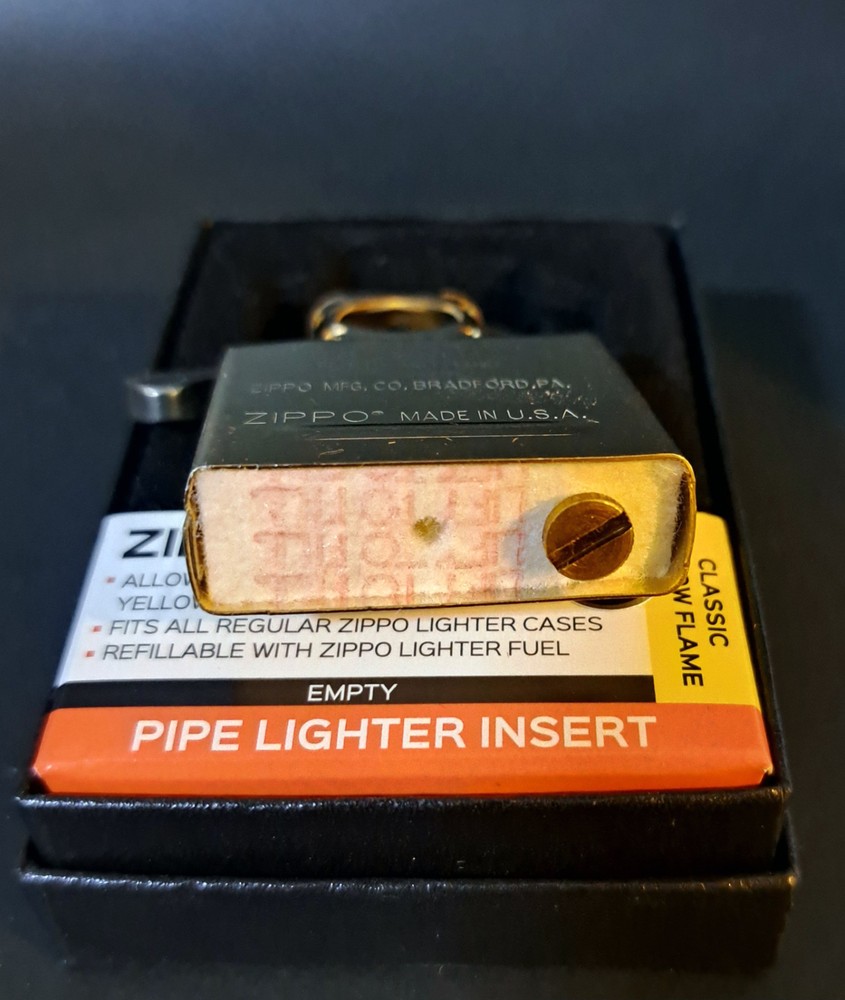 Zippo Lighter Pipe Insert | Brass | Authentic and New