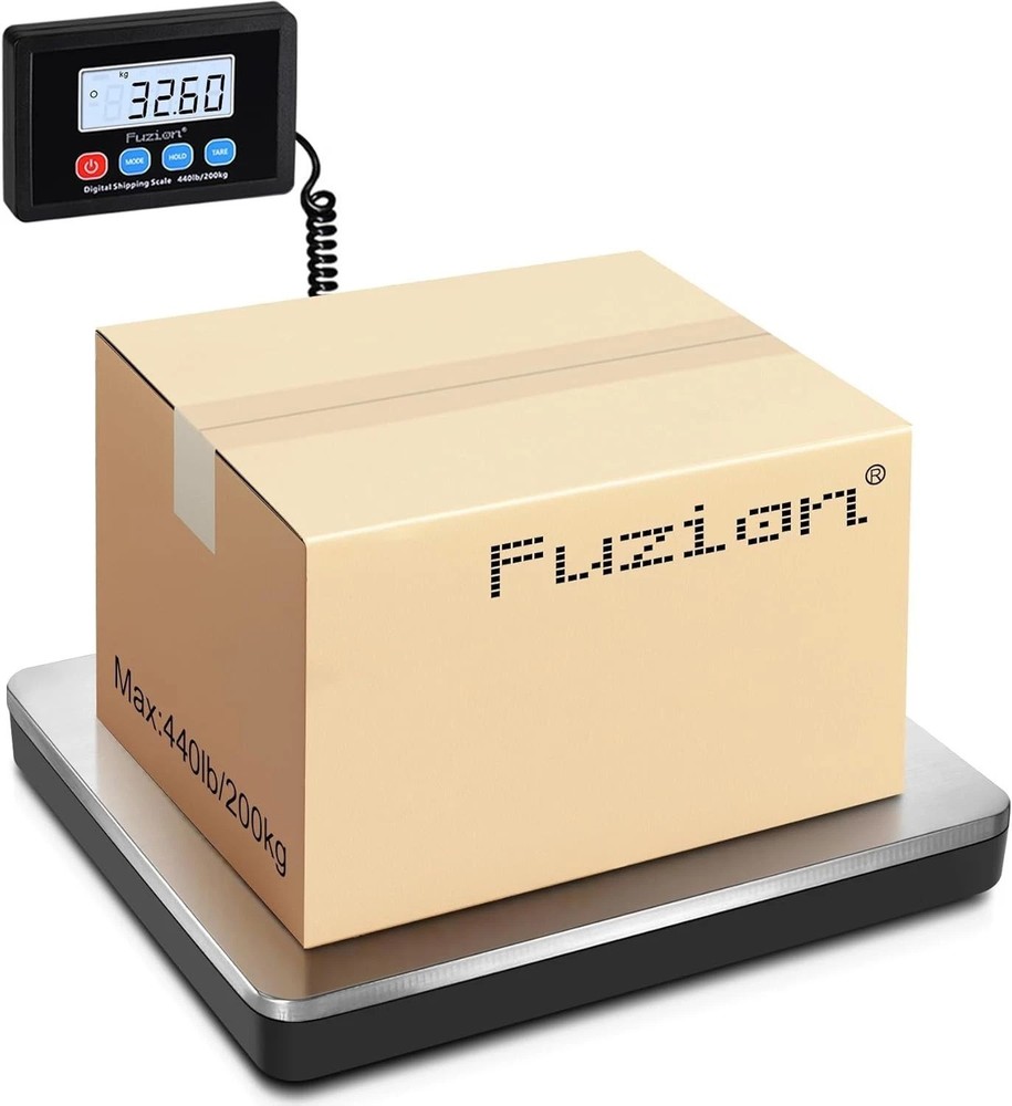 Versatile Digital Shipping Scale 440lb - Accurate, Durable, with Backlit Display