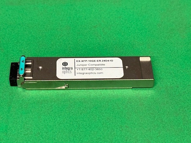 Integra Optics EX-XFP-10GE-ER.24D4-IO Juniper Compatible Transceiver