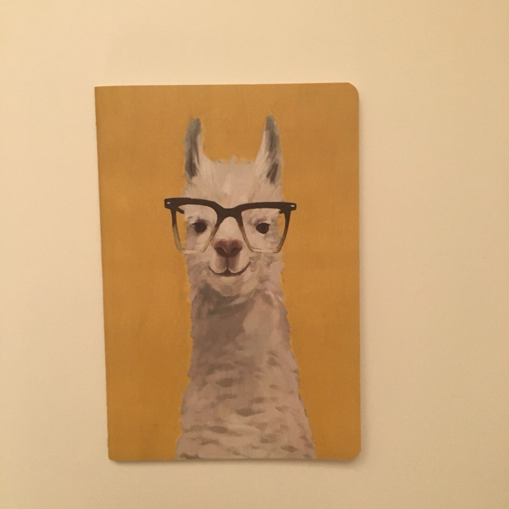 NEW Llama Notebook Lined Page Journal