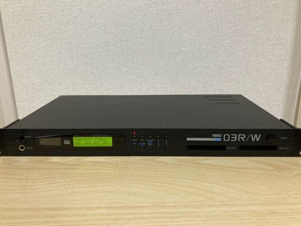 Korg 03R/W Synthesis sound Module Rackmount