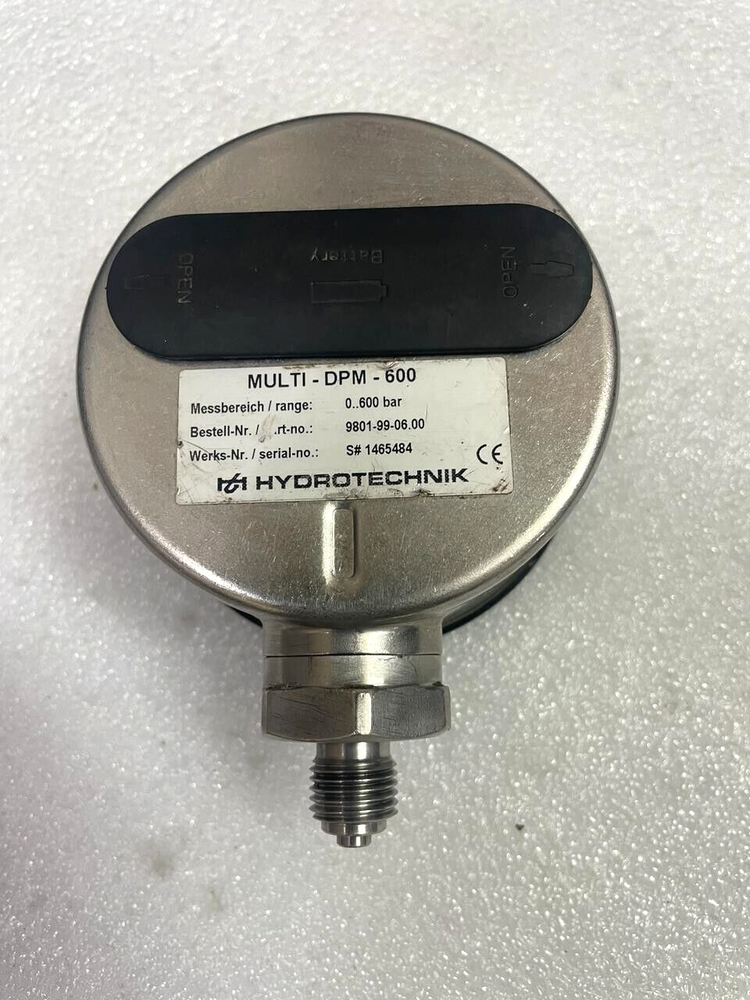 HYDROTECHNIK DIGITAL PRESSURE GAUGES MULTI-DPM-600