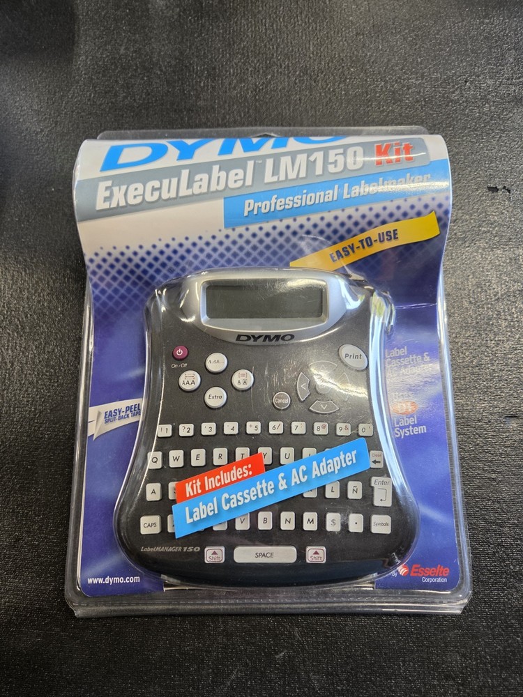 Dymo Exculabel bundle maker LM150 Kit Never Used Still In Package