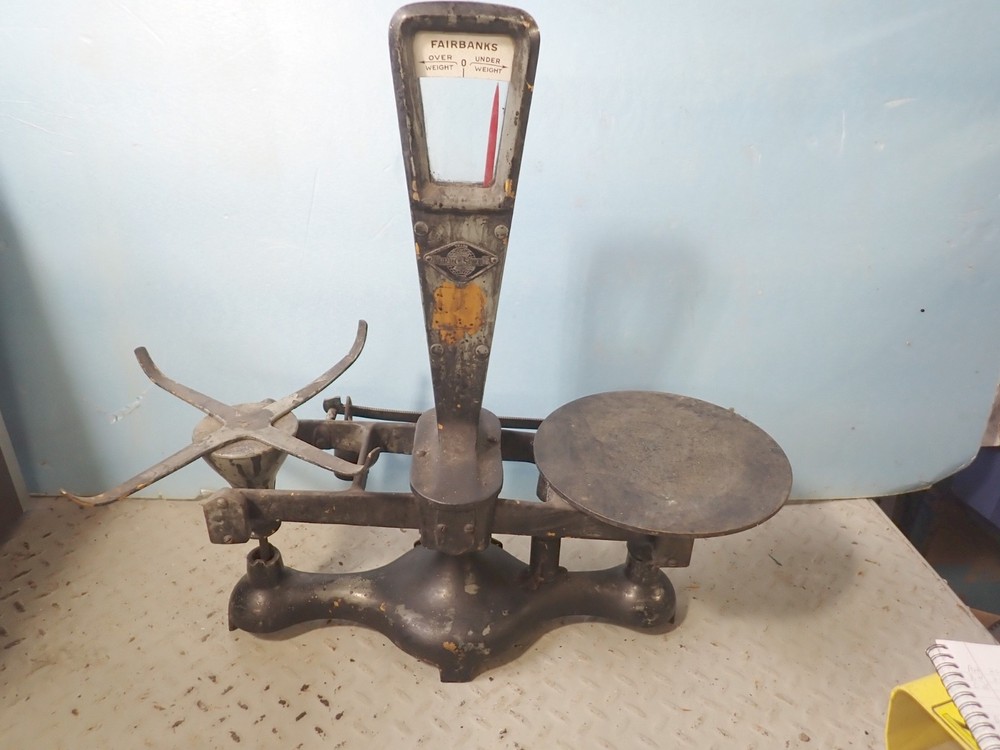 FAIRBANKS Over-Under Scale missing tray