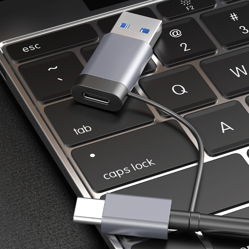 USB3.0 Type C Adapter TF Card Reader Fast Speed Data Transfer Durability