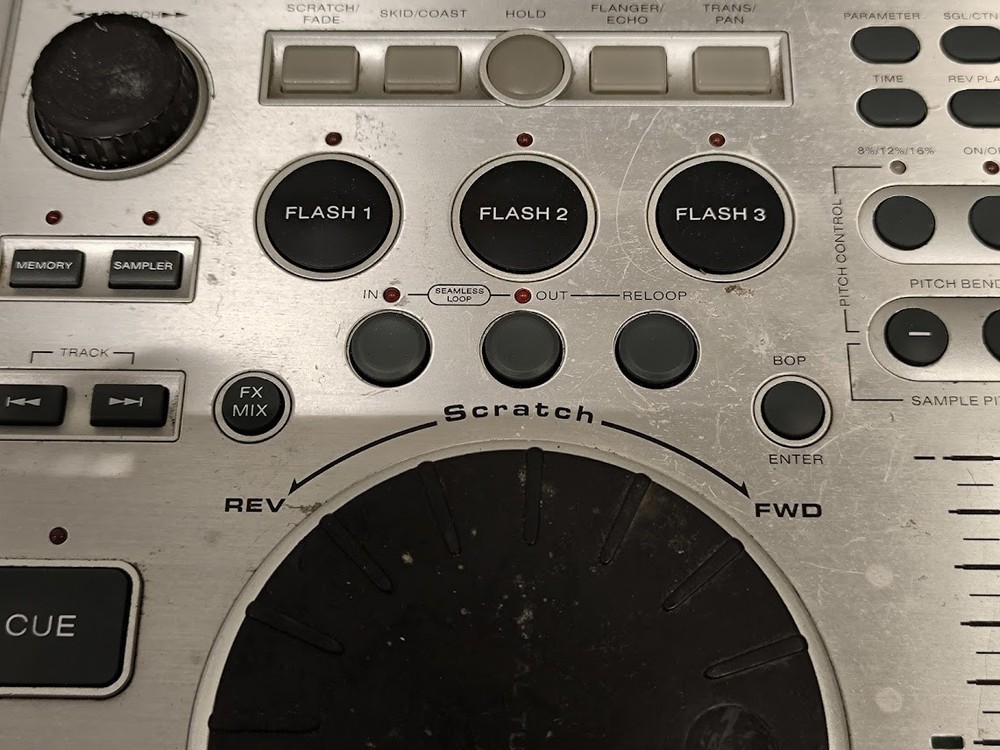 American DJ Pro-Scratch 1 CD Player - Power Tested