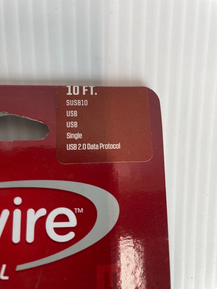 Livewire Essential USB 2.0 Data Cable 10 ft. Professional Audio, Stage