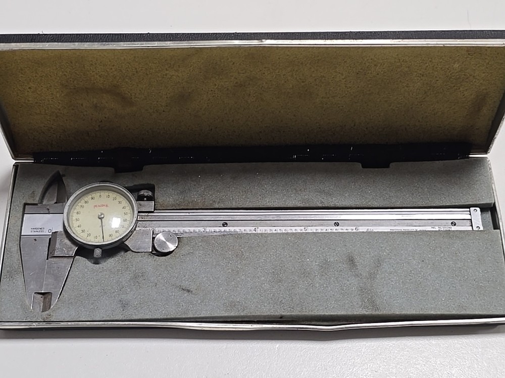 Peacock 6" Dial Calipers Japan