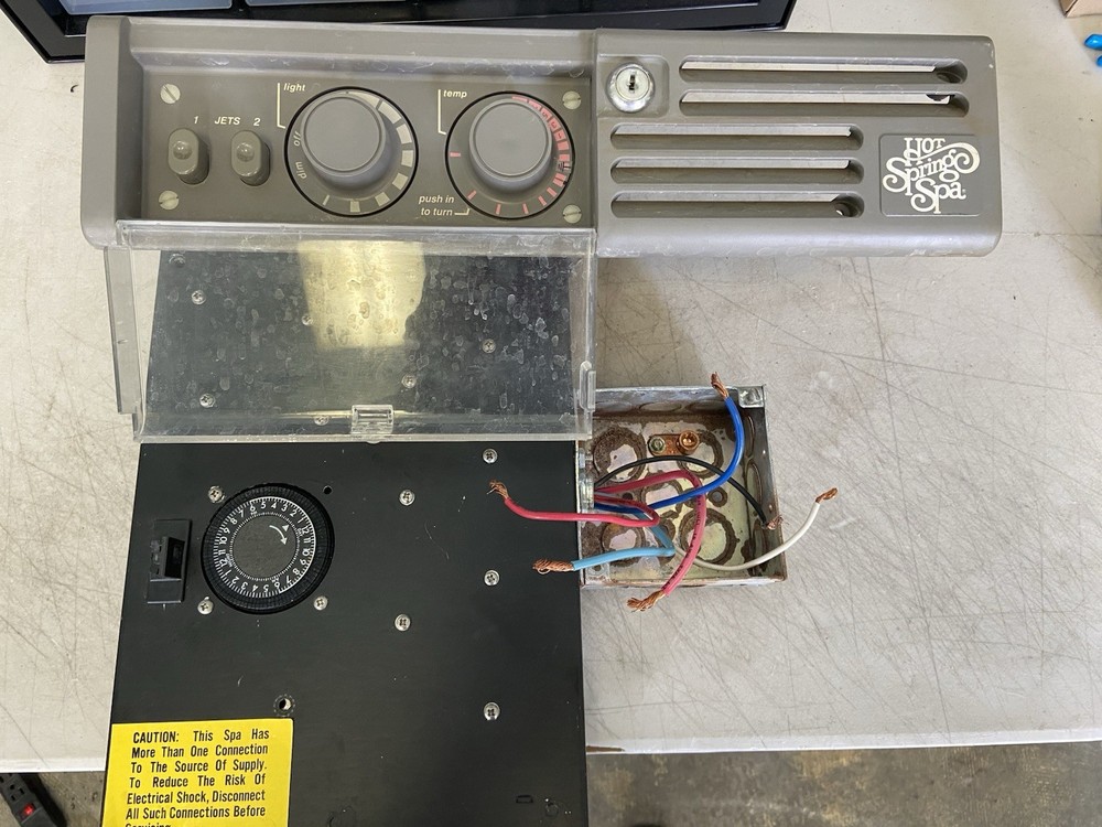 1989 Hot Spring Grandee Control Panel And Control Box