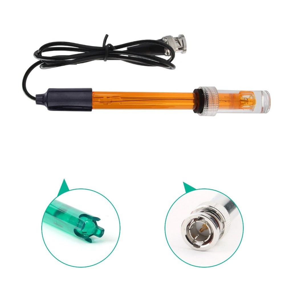 pH ORP replacement probe with BNC connector 300cm cable0-14 Q9 probe controller