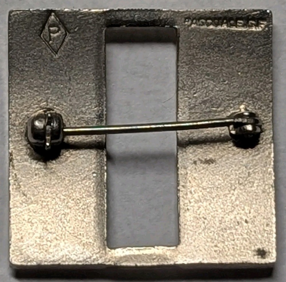 WW2 Pasquale Maker Captain Bar - "P" Inside Diamond Hallmark - PB