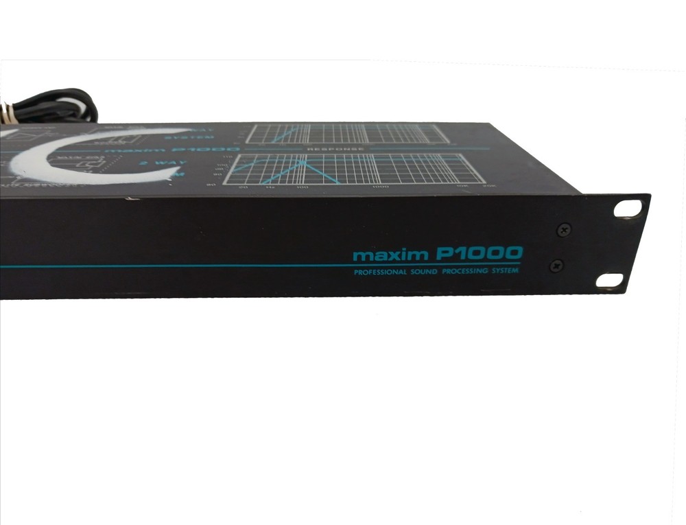 Elite Maxım P1000 Sound Processor/Crossover Processing System - WORKS