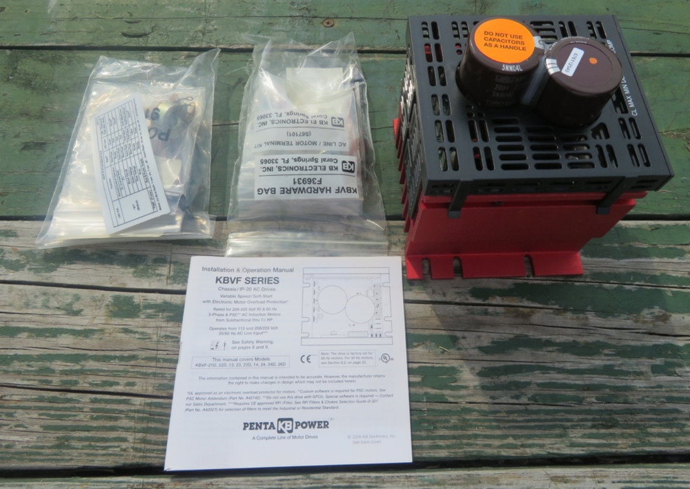 KB Electronics KBVF-14 Variable Frequency AC Drive Motor Speed Control