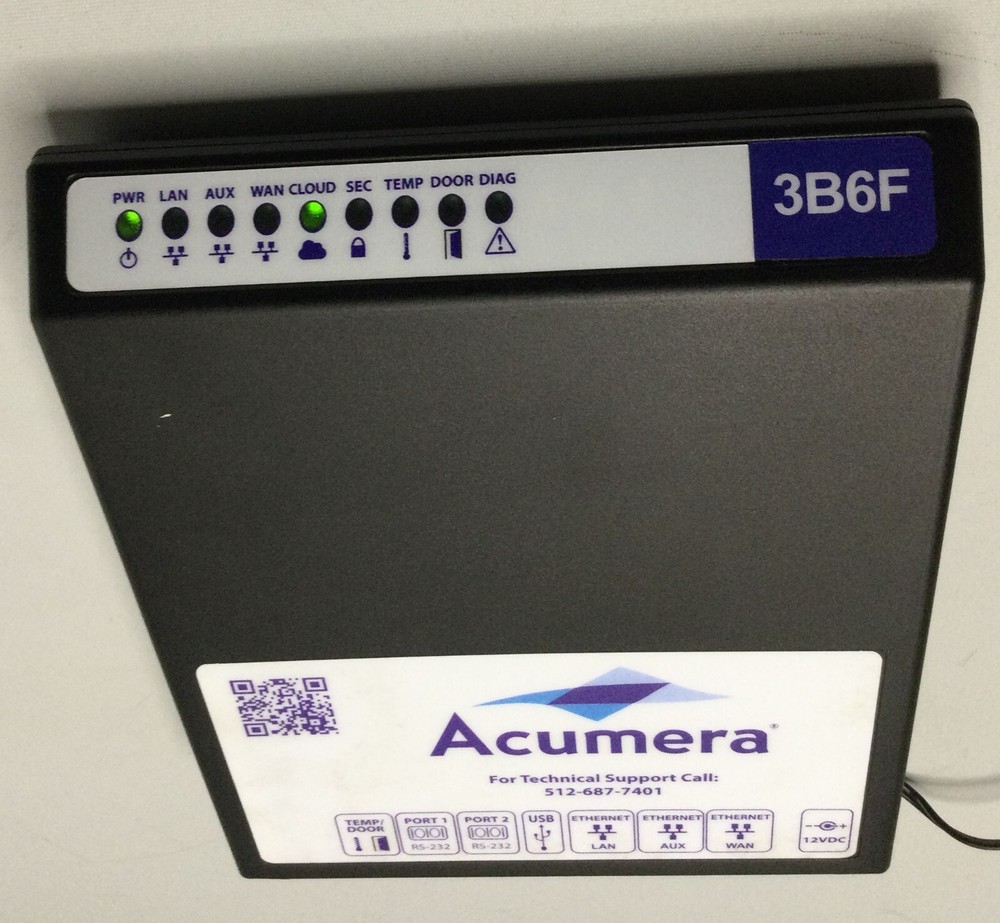 Acumera MG3-02 Router 3B6F W/Adapter Only Untested