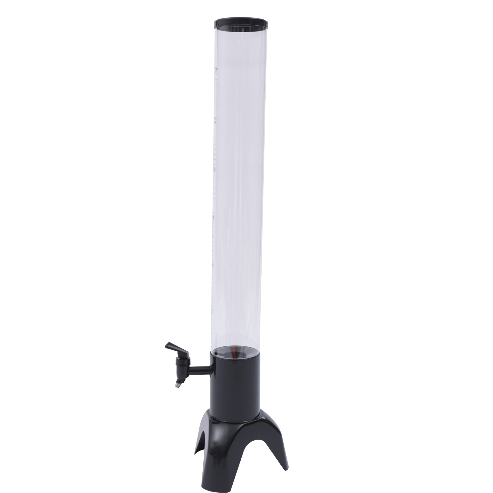 3L/100oZ Beer Tower Dispenser Drink Tower Beer Tap with Individual Ice Tube NEW