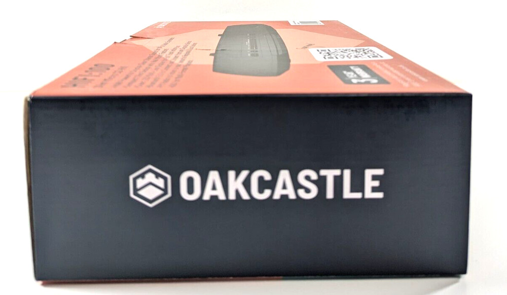 Oakcastle HIFI100 Compact Stereo System with Bluetooth Wall Mountable CD Player