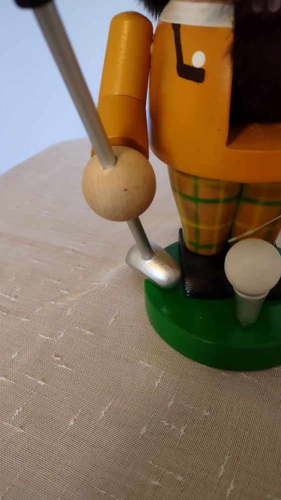 Steinbach Original Nutcracker Golfer Made in Germany 9.5"