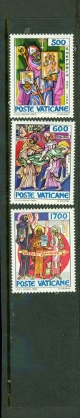Vatican Lot , 3 stamps