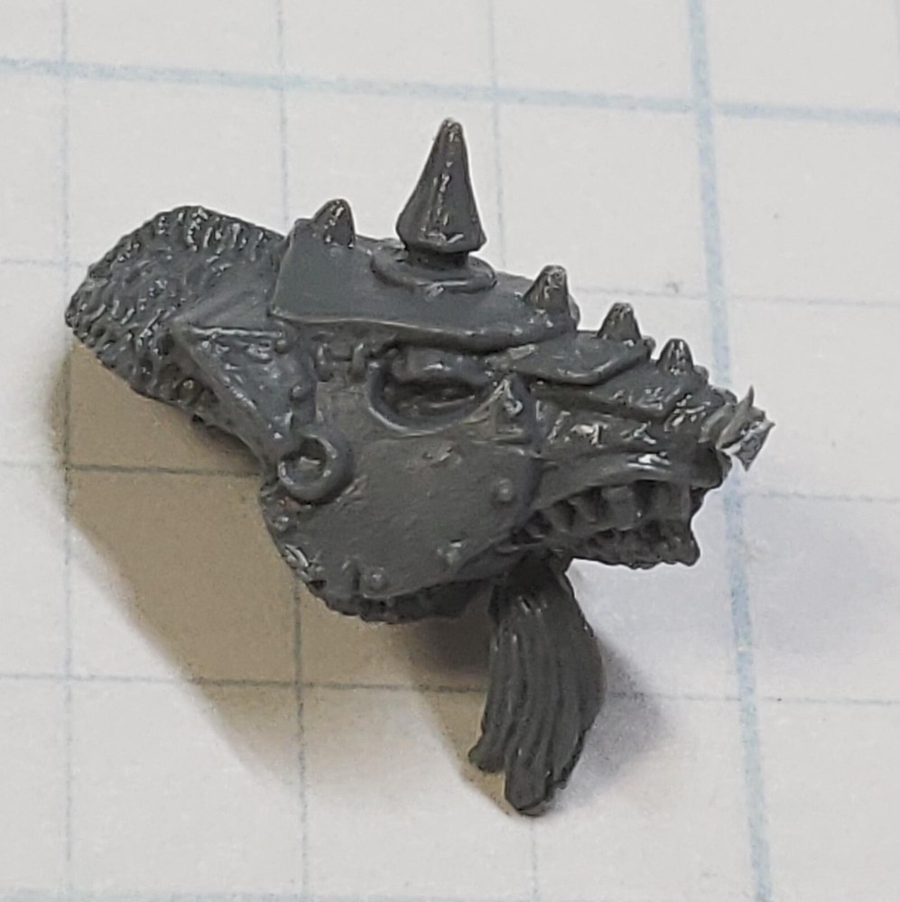 Warhammer Old World Orcs Goblins Bits Goblin Wolf Riders Armored Wolf Head