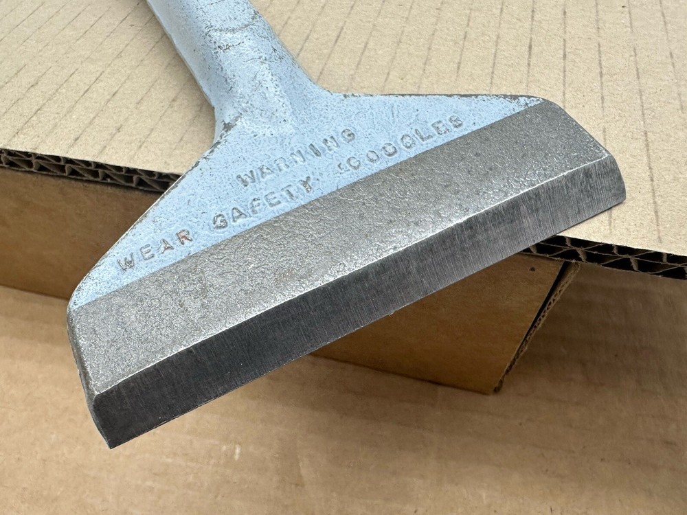 Dasco Pro 4" Face Brick Set Masonry Chisel 437 USA 7” Long Nice Shape