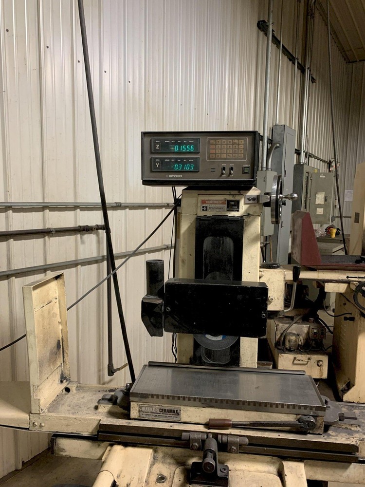 Boyar-Schultz "Challenger" HR618 Roller Way Hand Feed Surface Grinder, S/N C-366