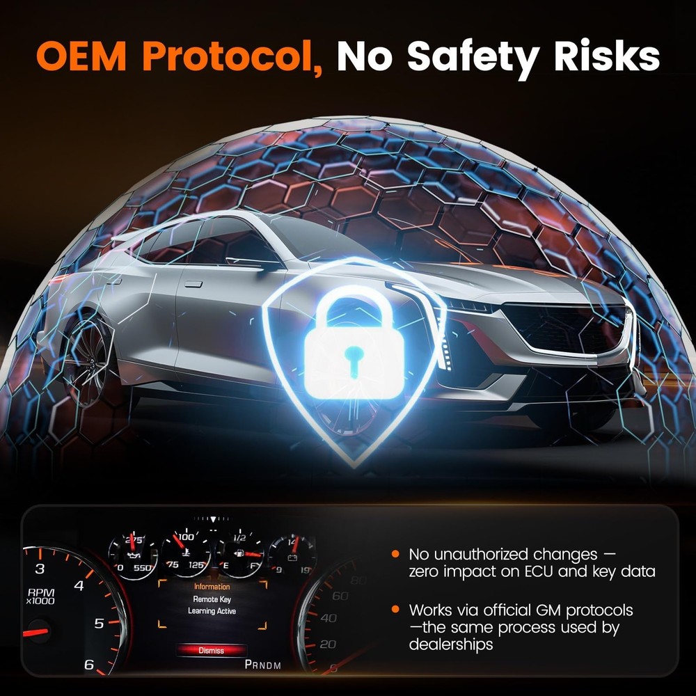 Replacement Key Fob: OBD Remote Start DIY Keyless Entry Compatible with 2015-...