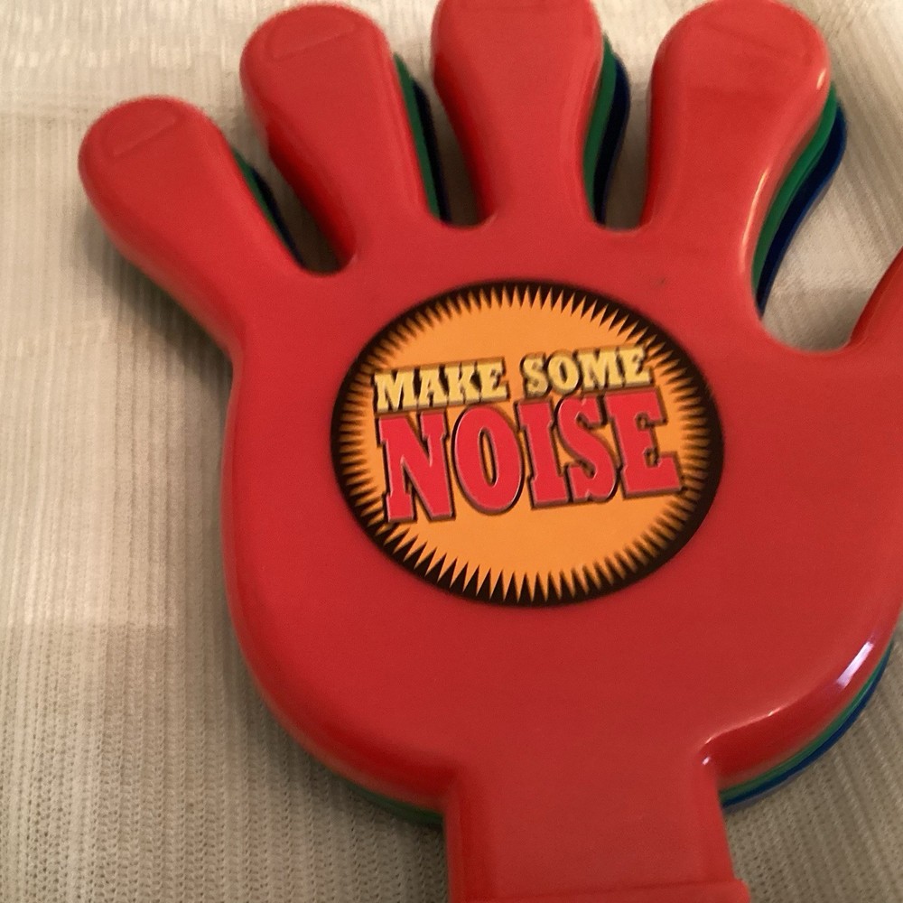 Make Some Noise Large Plastic Hand Clapper
