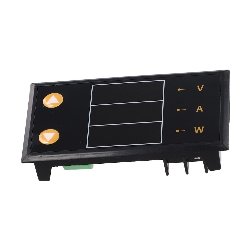 Adjustable DC5 24V Power Meter with Smart Fan for Electronics W