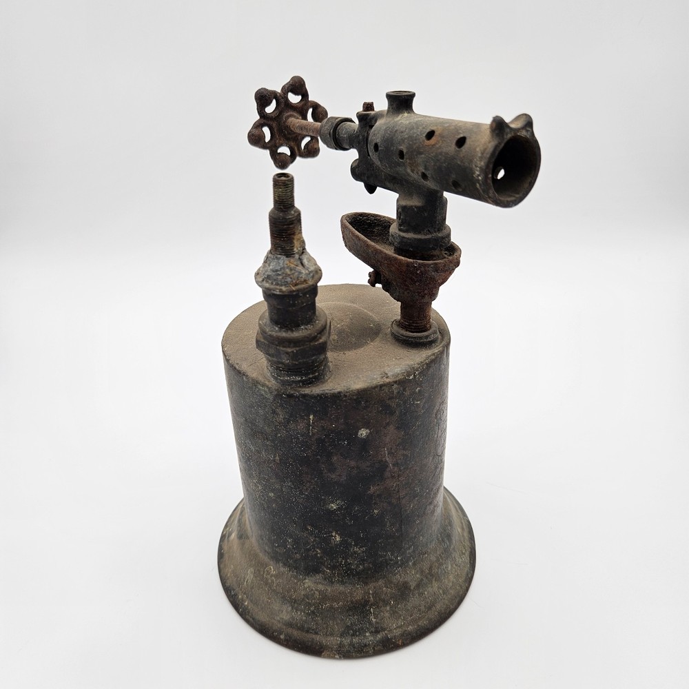 RARE Antique Clayton & Lambert Brass Blow Torch, Not Functioning