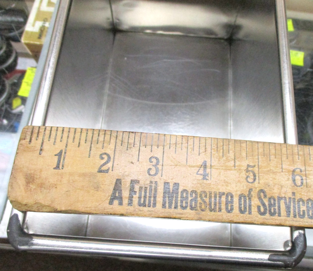 29" stainless developing/processing tank with 4 baskets 4X5 film & lid CLEAN