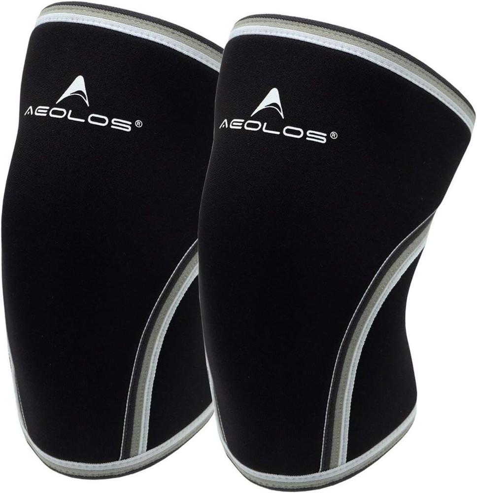 Medium Compression Knee Sleeves - Durable Non-Slip Support for Sports Activities