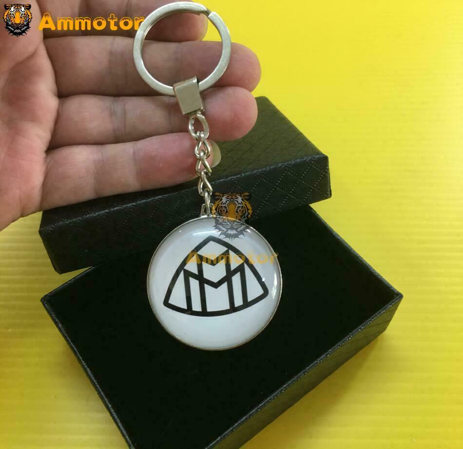 Double Side 3D logo New Car Key Ring Chain for S C E Class
