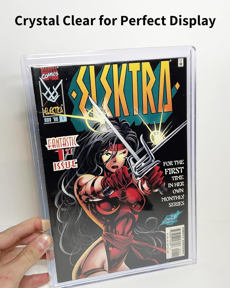 Comic Book Top Loaders - Protector Hard Case Sleeve, Toploader Holder for Silver