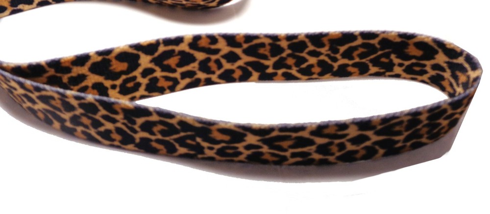 Cheetah Pattern 5' Dog Leash (NEW)