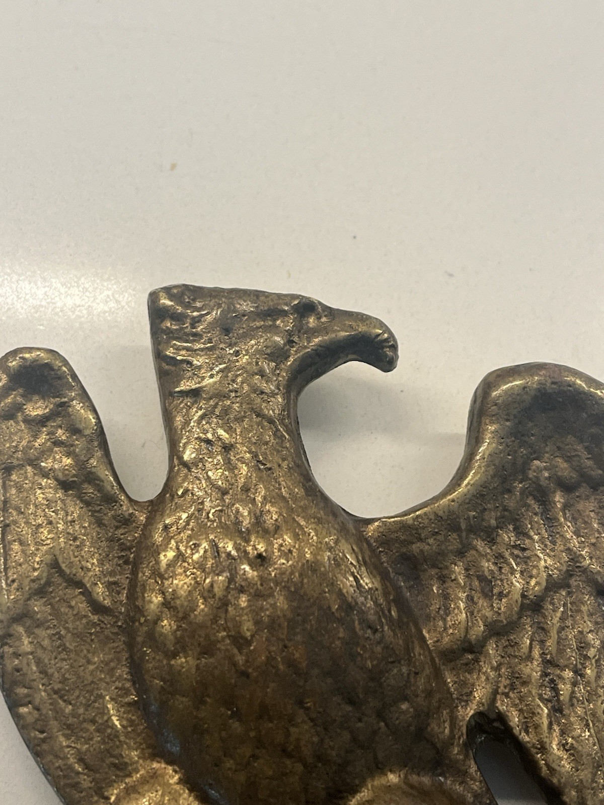 Napoleonic Wars French Army Imperial Youth guard Pouch Badge Bronze Original