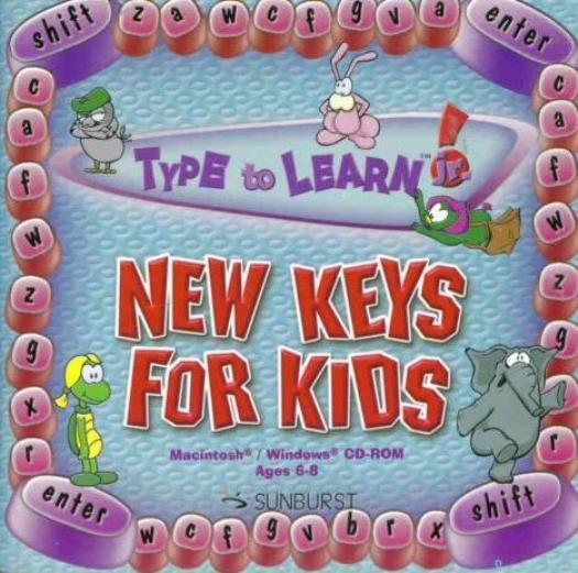 Type To Learn Jr New Keys for Kids PC MAC CD computer keyboard typing literacy!