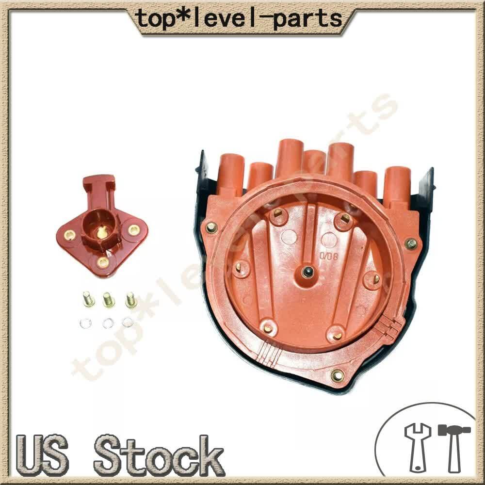 For BMW E30 E31 E32 E34 E23 E24 E28 M5 Distributor Cap & Rotor 12111734110 US