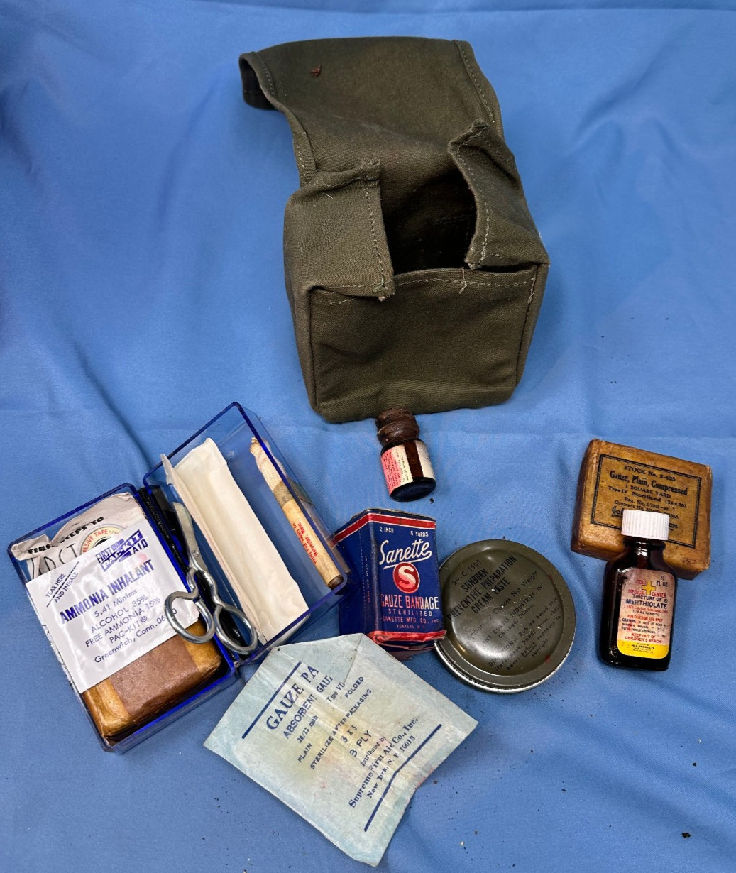 WW1 Aviator First Aid Kit Complete