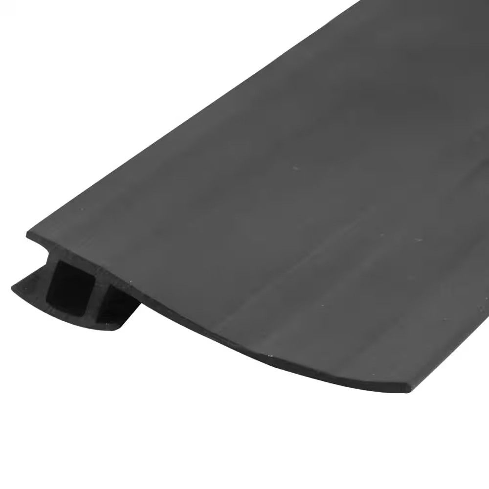 Black Vinyl Sliding Screen Door Bug Seal