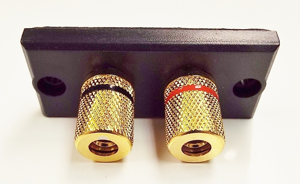 1 GT-1 Surface Mount Terminal Strip With Gold Binding Posts *NEW!