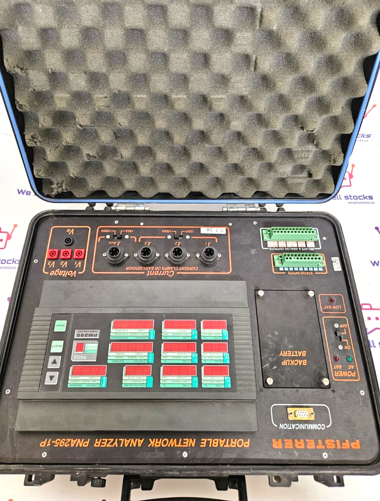 PFISTERER PORTABLE NETWORK ANALYZER PNA295-1P/PM295